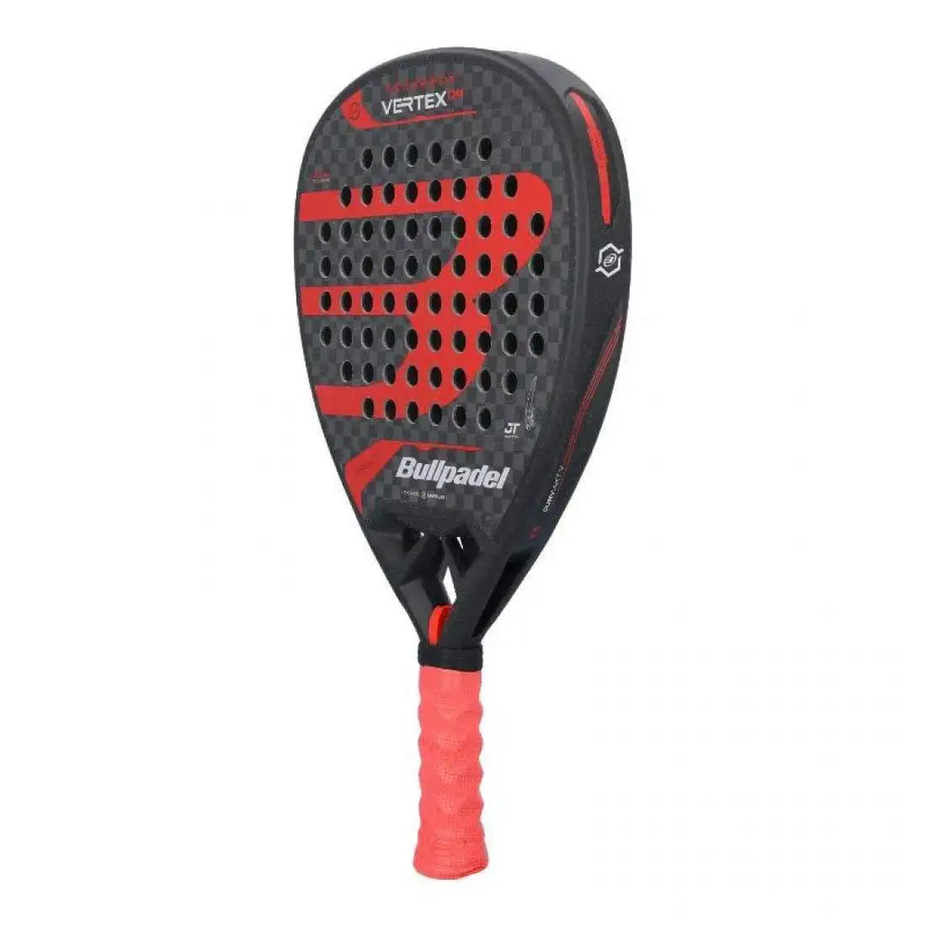 Bullpadel Juan Tello Vertex 04 2024 Padel Racket, Diamond Shape, High Balance, Weight 365-375g, 38mm Profile, Carbon Fiber and EVA Foam Construction, Ideal for Advanced Players