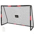 Aktive Portable Soccer Goal 180x60x120 cm with Steel Frame and Polyester Net, features 5 Ground Pegs for Stability, Easy Assembly, Ideal for Training and Recreational Matches.