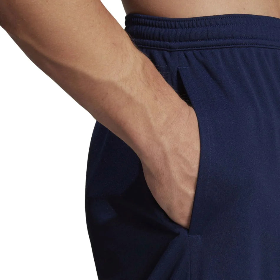 Adidas men's short various colors with pockets - sports pants - quick dry - equipment - running, football, tennis, paddle - elastic pants - comfortable and breathable - does not tighten - aeroready technology - black and navy