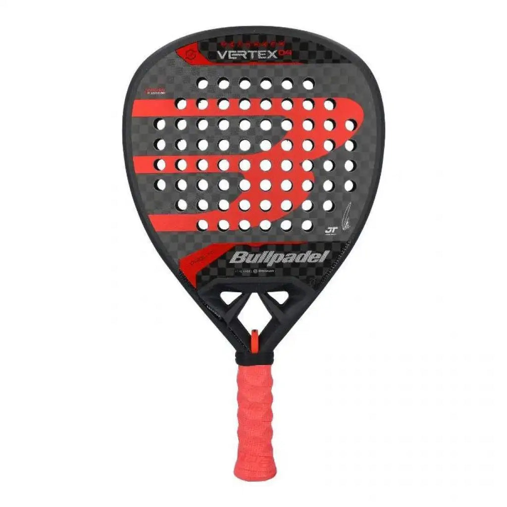 Bullpadel Juan Tello Vertex 04 2024 Padel Racket, Diamond Shape, High Balance, Weight 365-375g, 38mm Profile, Carbon Fiber and EVA Foam Construction, Ideal for Advanced Players