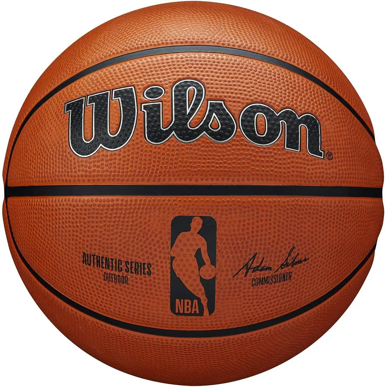 Wilson NBA Basketball Ball, Authentic Series, Official NBA Design, Size 5 to 7