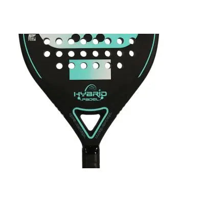 Hybrid Padel Mazo Carbon - Padel racket with carbon construction, soft foam core for control, ideal for advanced players, versatile for both attack and precision, and designed with high aesthetics and durability.