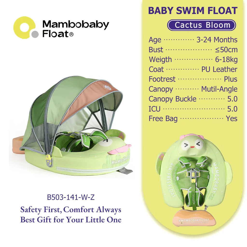 Mambobaby Baby Pool Float Vip 5 Dropshipping Blackproof Pool Mat For Infant Non-Inflatable Natation Buoy With Parasol Beach Toys
