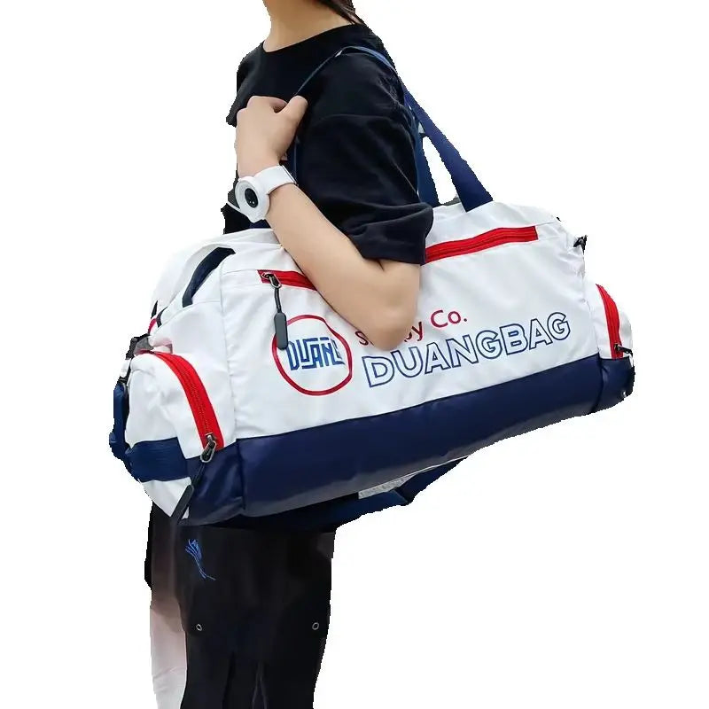 Waterproof GYM Sports Backpack Fitness Shoe Bag Football Soccer Duffle School Backpack Large Travel Shoulder Bag for Men Women