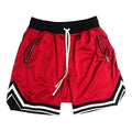 Summer Basketball Men Loose Sport Shorts Quick Drying Mesh Sports Five-point Pants Oversized Sports Shorts