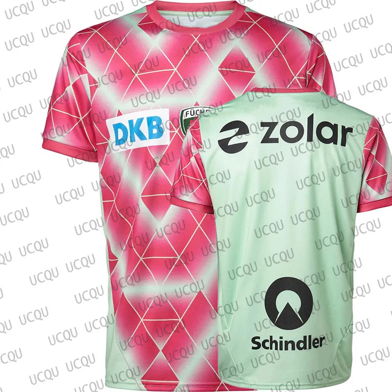 24/25 Füchse Berlin Udebanetrøje Handball Shirt Sportwear Fashion Oversized Training Handball Jersey Breathable Adult&Kid Tshirt