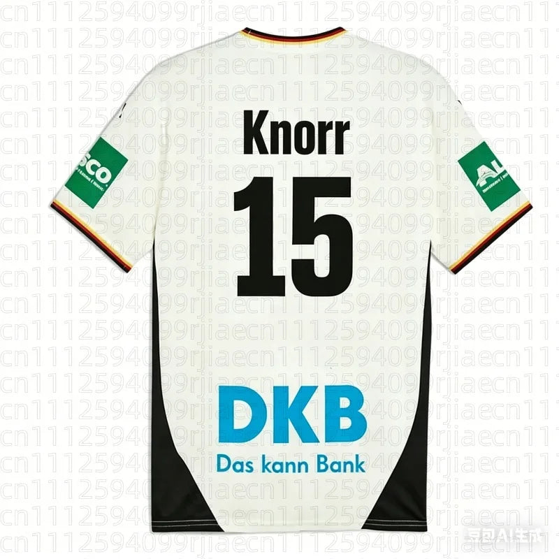 2026 New Golla #4 Jersey T-shirt Adults Quick-drying Handball Jersey Knorr 15 Match Jersey Fan Special Jersey Kit Sports T-shirt