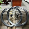 RUJIXU Último modelo de alta calidad 700C30/40/50mm, ruedas para bicicleta de carretera con freno V, BMX, freno de disco y llanta de aluminio.