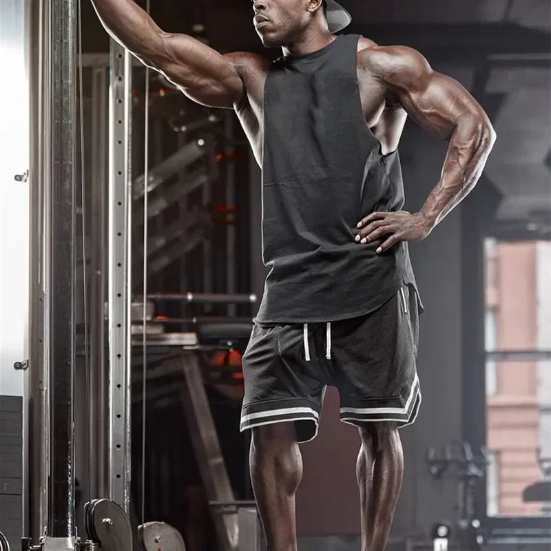 Summer Basketball Men Loose Sport Shorts Quick Drying Mesh Sports Five-point Pants Oversized Sports Shorts
