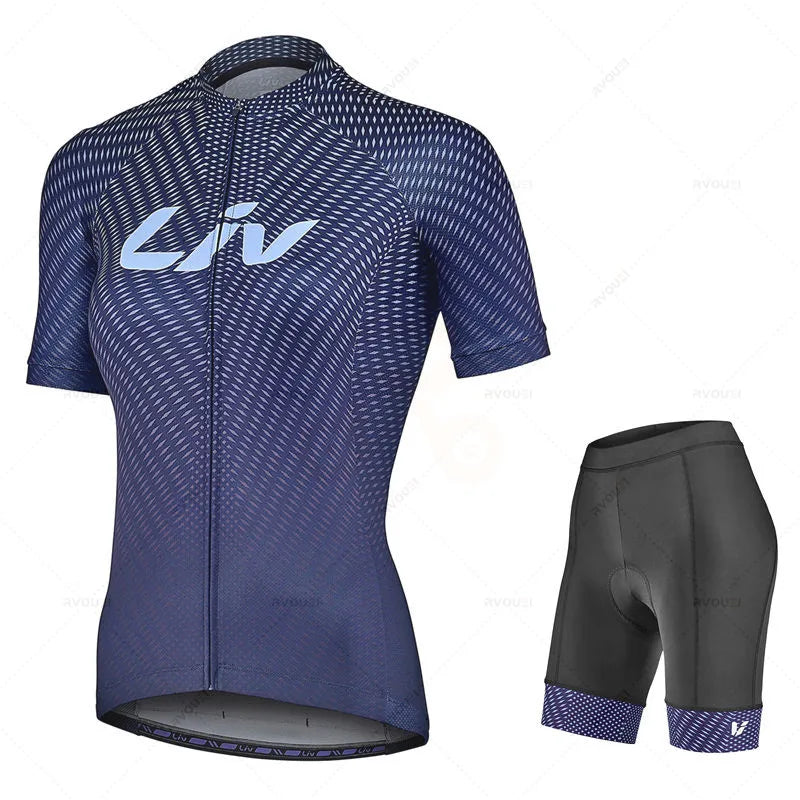 Maillot de ciclismo de verano para mujer Liv 2022, transpirable, para MTB, ropa de ciclismo de montaña, maillot, ropa de ciclismo