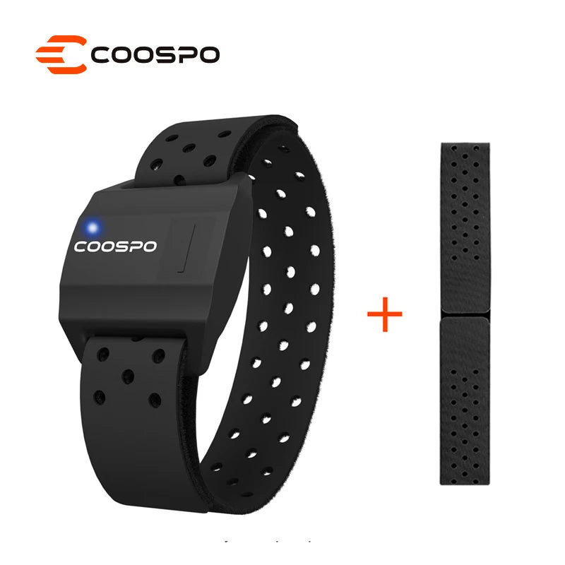 Monitor de Frecuencia Cardíaca COOSPO HW706 – Brazalete Óptico ANT+ para Ciclismo