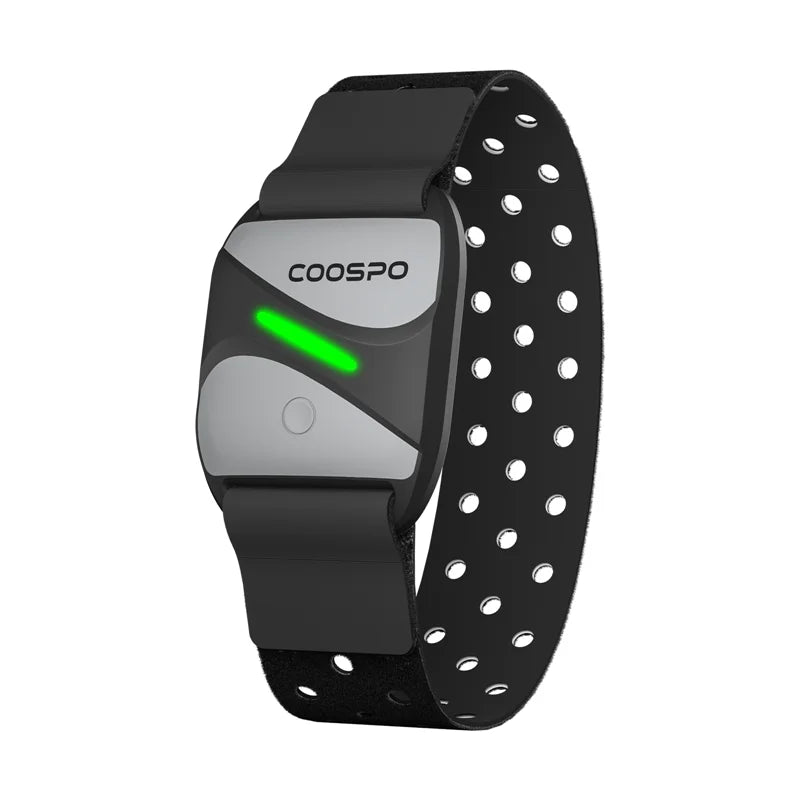 Monitor de Frecuencia Cardíaca COOSPO HW706 – Brazalete Óptico ANT+ para Ciclismo