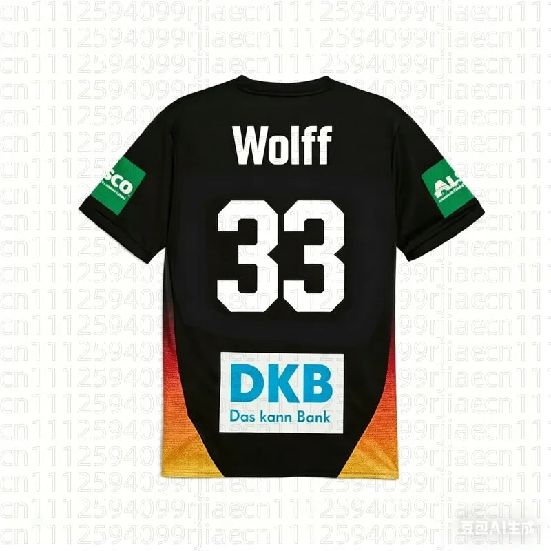2026 New Golla #4 Jersey T-shirt Adults Quick-drying Handball Jersey Knorr 15 Match Jersey Fan Special Jersey Kit Sports T-shirt