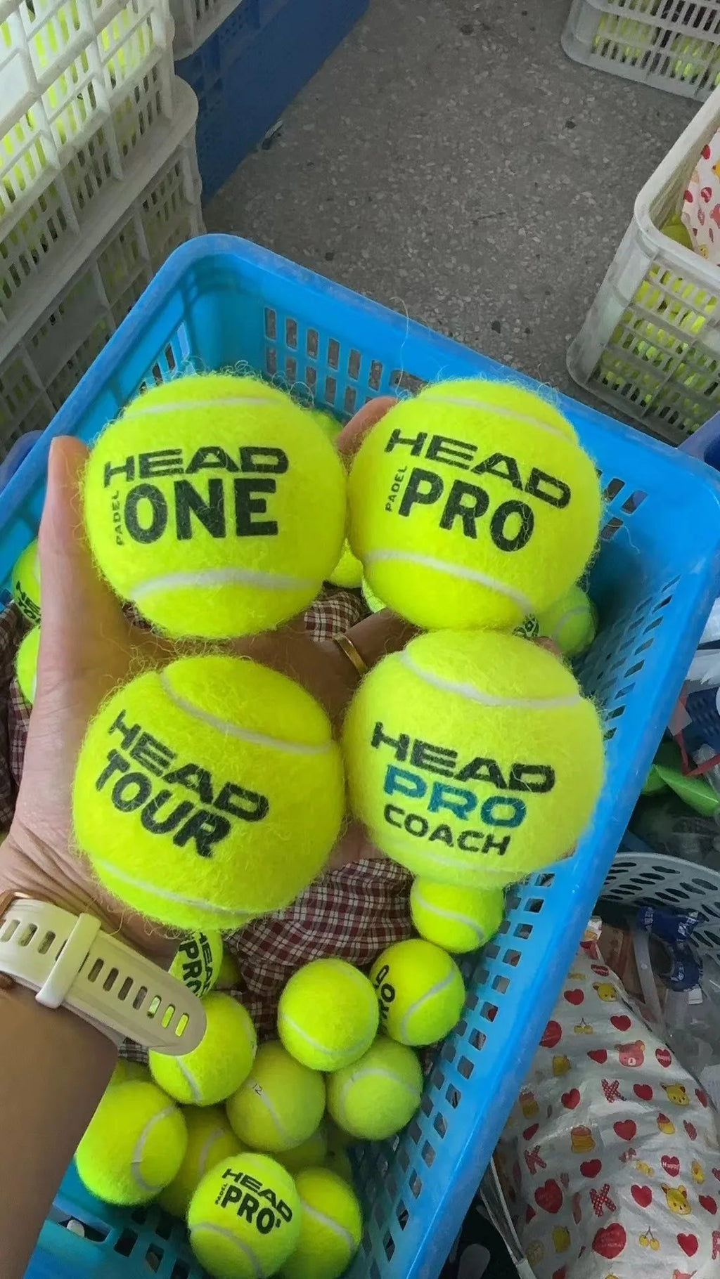 HEAD Tennis Balls Professional HEAD Tennis Balls Competition Training Tennis Balls Tour XT/team Match Tennis Durable Ball Barrel