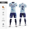 Custom Sublimation Football Jersey Sets Breathable Football Uniform Team Soccer Jersey Set Training Soccer Uniform For Men