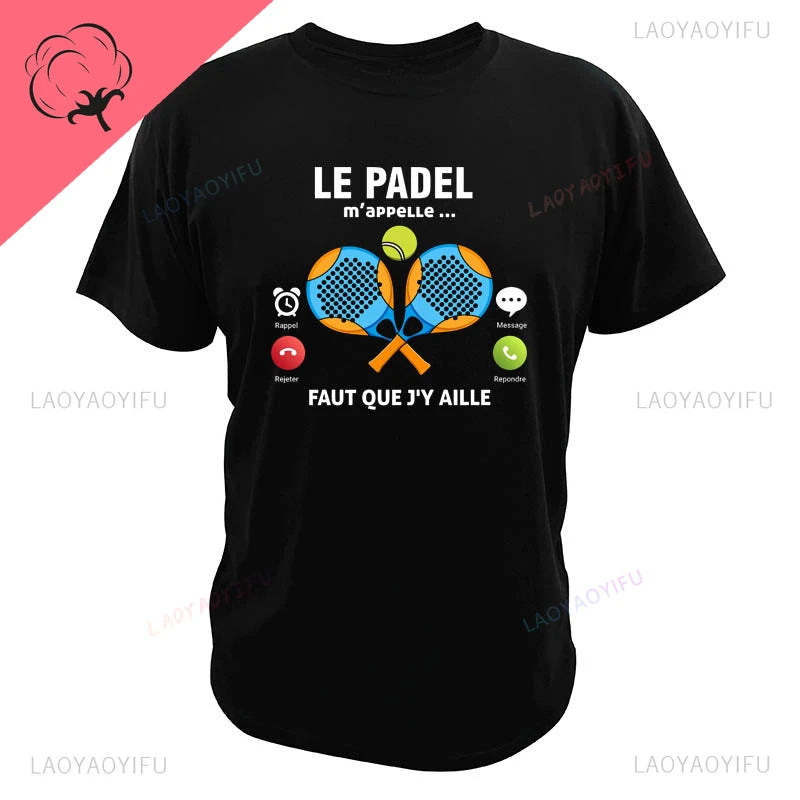 Porque Pierdo Al Padel Divertido Tshirt Funny Cotton T Shirt Casual Soft Premium Men Clothing Shirt Graphic Tee Shirt Summer Top