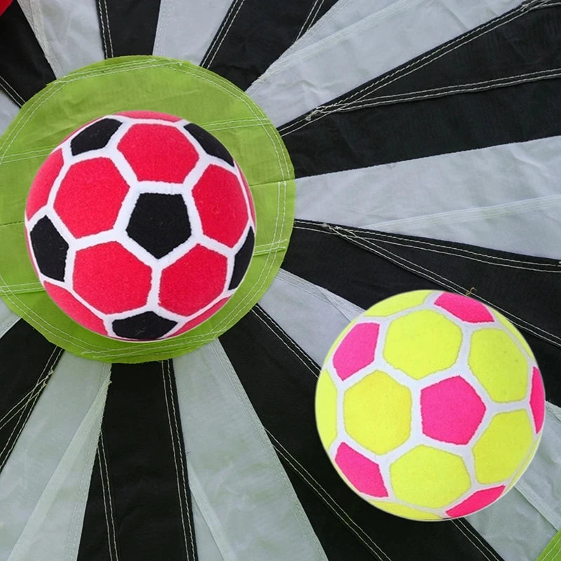1 PC Sticky Felt Soccer Ball For Foot Kick Dart Games Soccer Darts Outdoor Family Backyard Inflatable Football Target Board Gear