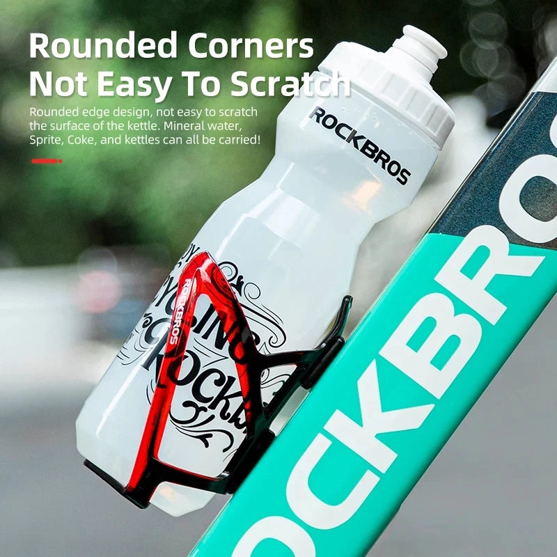 ROCKBROS Bicycle Water Bottle Cage MTB Road Bike Bottle Holder Bracket PC Colorful Cycling Bottle Cage Bicycle Accessory