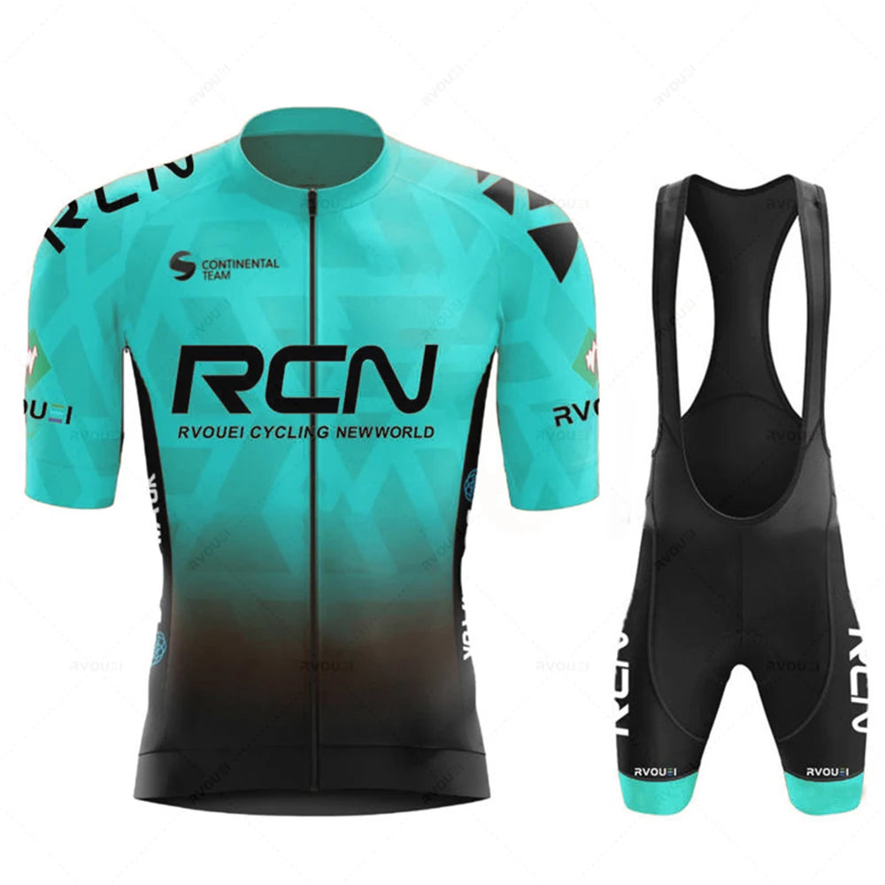 Conjunto de maillot de ciclismo Rvouei Team 2026, traje de ciclismo de carretera transpirable para verano, uniforme de ciclismo de montaña, ropa deportiva nueva.