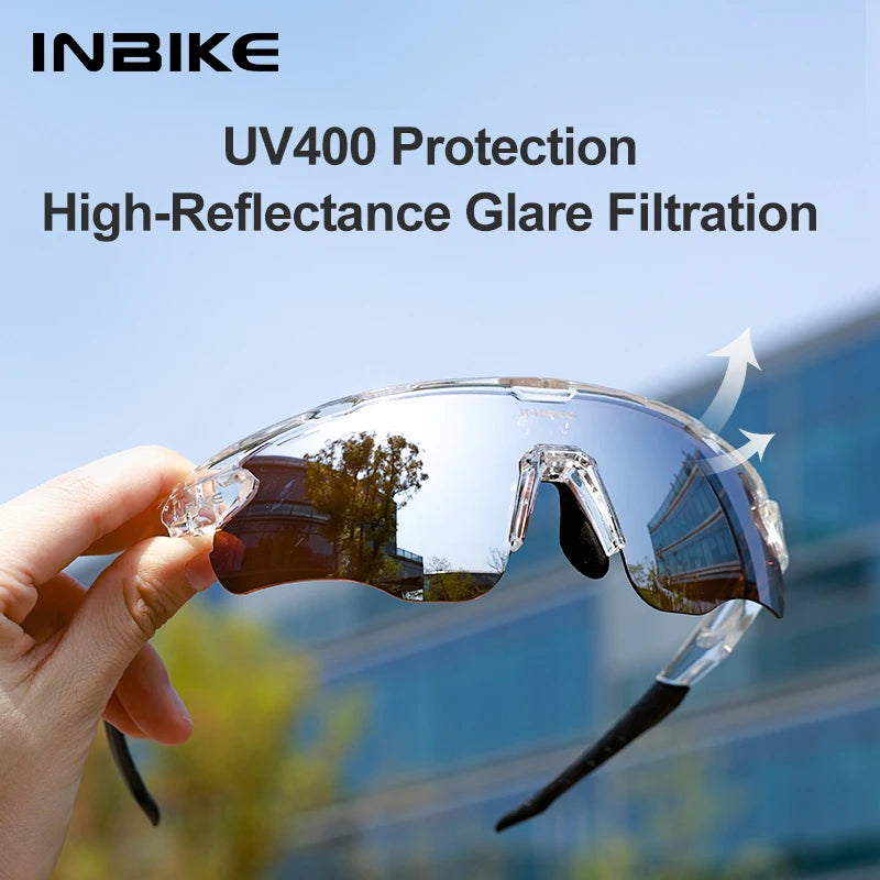 Gafas MTB Polarizadas INBIKE 2025 – UV400 para Ciclismo y Deporte Outdoor