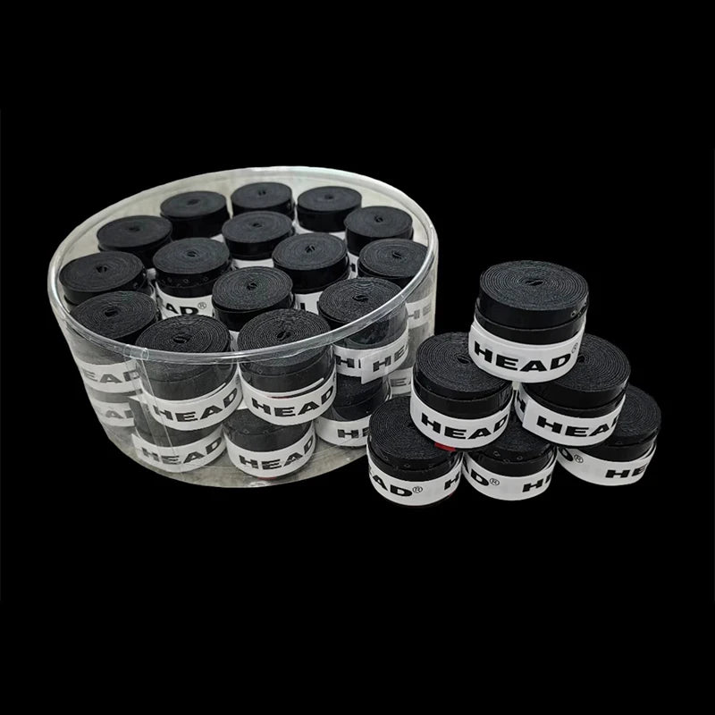 30pcs head Tennis Overgrip Padel Racket head Tenis Grip Tape Anti Slip Training Replacement Sweatband Badminton Accessories