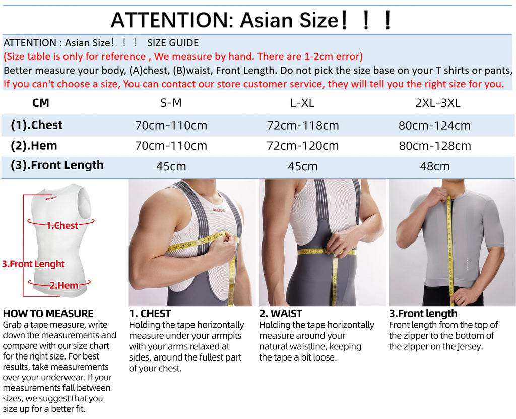 DAREVIE Cycling First Layer Man Small Size Compression Seamless Women Bicycle Cycling Inner Sports Undershirt Bike Base Layer