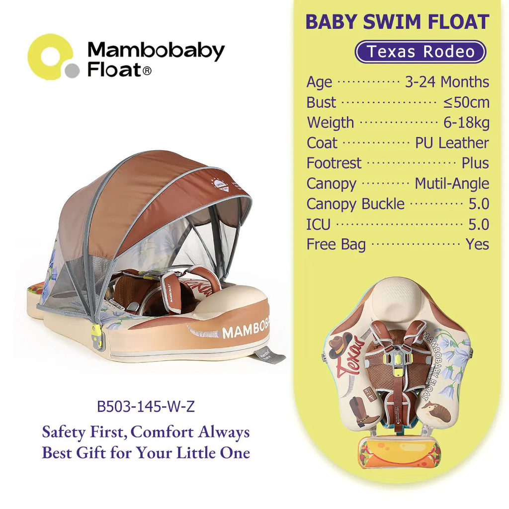 Mambobaby Baby Pool Float Vip 5 Dropshipping Blackproof Pool Mat For Infant Non-Inflatable Natation Buoy With Parasol Beach Toys