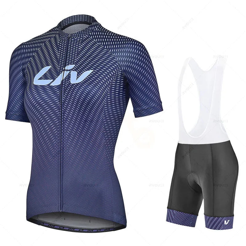 Maillot de ciclismo de verano para mujer Liv 2022, transpirable, para MTB, ropa de ciclismo de montaña, maillot, ropa de ciclismo