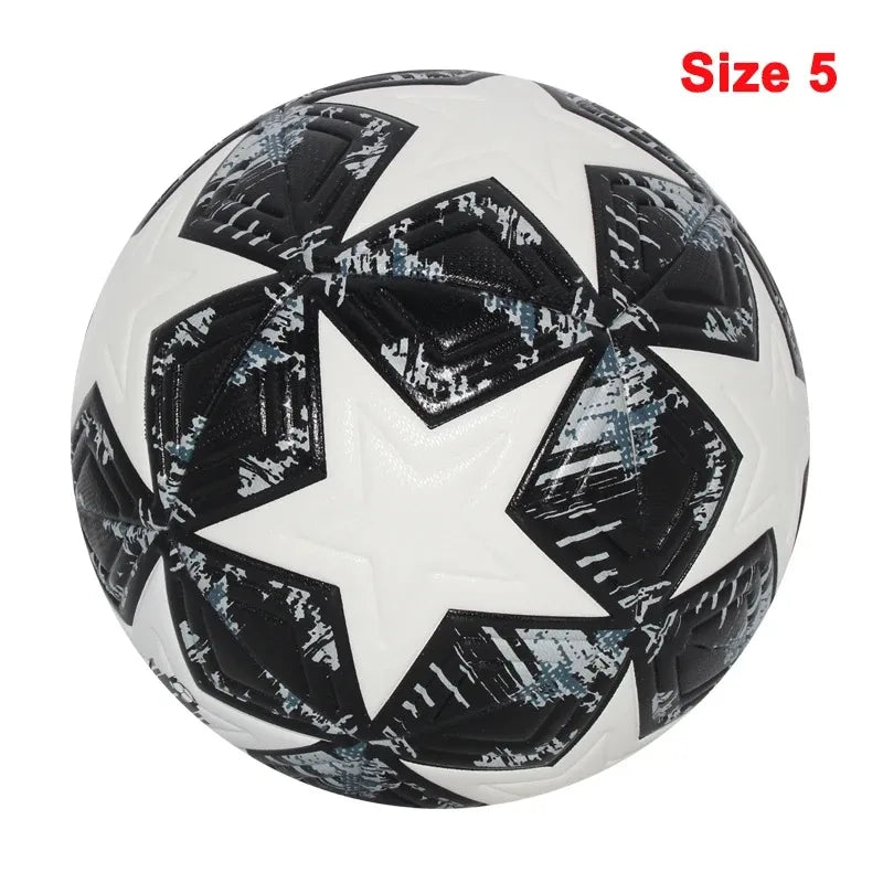 Standard Soccer Ball Professional Outdoors Sports Match Balls Training Seamless Football High Quality PU Material Size 5