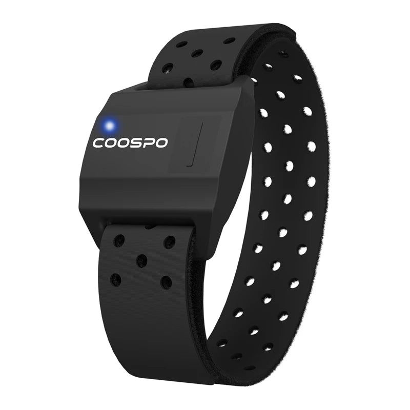 Monitor de Frecuencia Cardíaca COOSPO HW706 – Brazalete Óptico ANT+ para Ciclismo