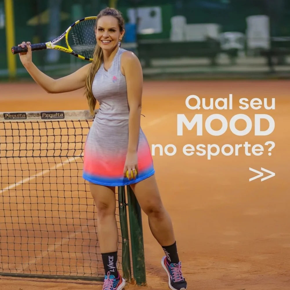Vestido Beach Tennis female Tennis dress Sport Dress badminton Dress sport skirt gym workout Sportswear dress skirt with Lined