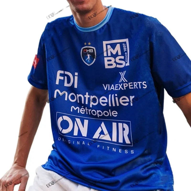 2026-26 New Arrival Montpellier Handball Casual Sports T-Shirt Hot Sell France Jersey Third Spain Home Away Adult KID Unisex