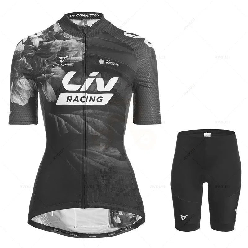 Maillot de ciclismo de verano para mujer Liv 2022, transpirable, para MTB, ropa de ciclismo de montaña, maillot, ropa de ciclismo