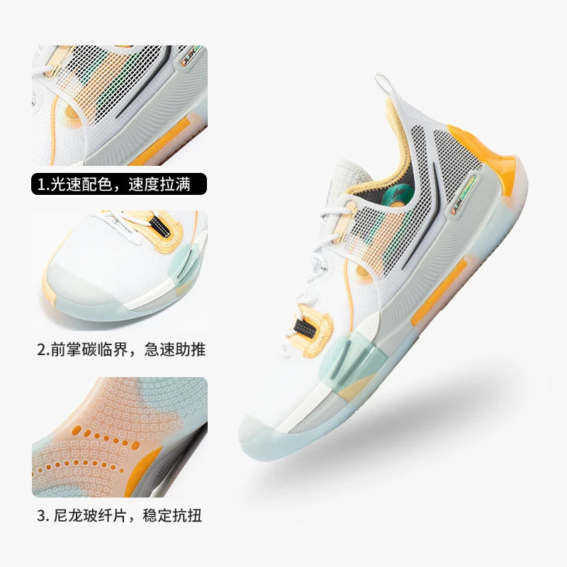 361 ° men's basketball sports shoes men's 2025 summer new anti slip and shock-absorbing combat boots sneakers