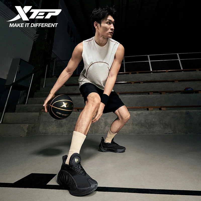 Xtep Sky 2.0 PU Basketball Shoes Sports For Men 2026 Practical Guard Winter New Combat Training Durable Sneakers 874119120009