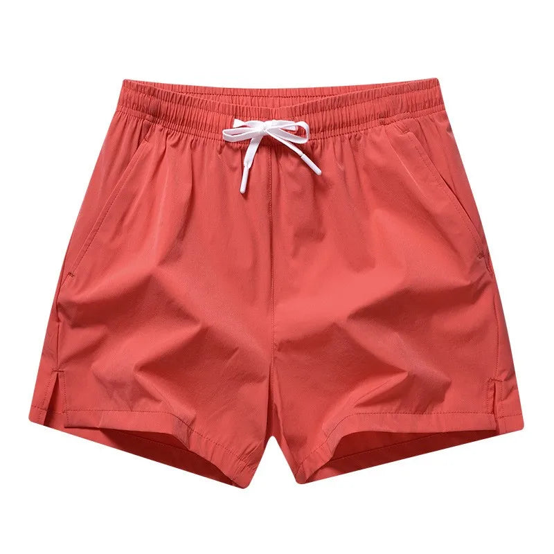 2025 New Summer Men's Swimwear Shorts Brand Beachwear Sexy Swim Trunks Men Swimsuit Low Waist Breathable Beach Wear Surf