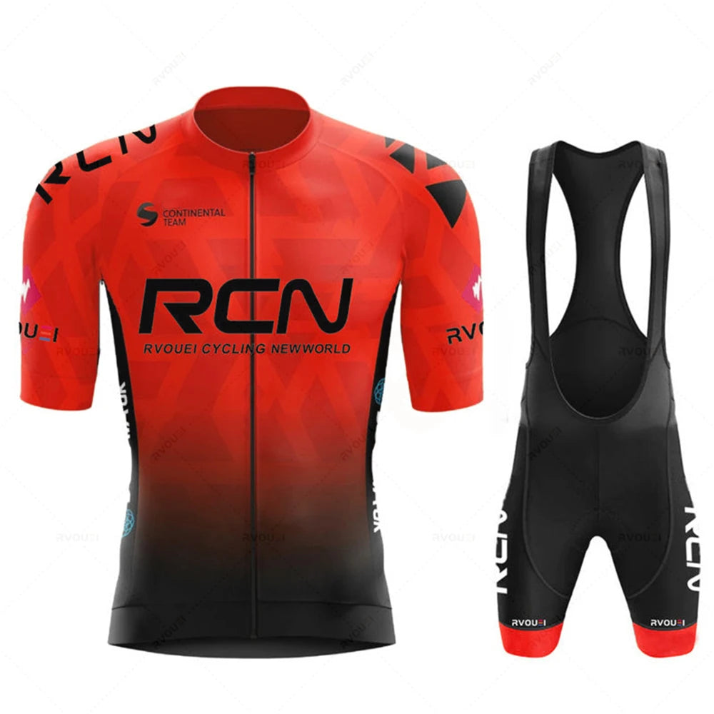 Conjunto de maillot de ciclismo Rvouei Team 2026, traje de ciclismo de carretera transpirable para verano, uniforme de ciclismo de montaña, ropa deportiva nueva.