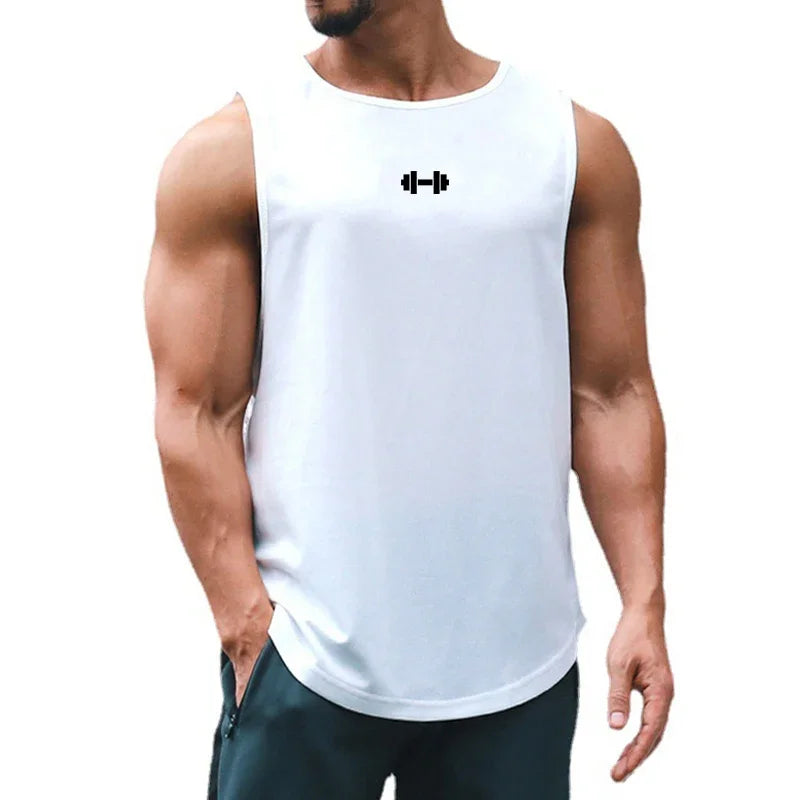 Camisetas deportivas de malla transpirables de secado rápido para gimnasio, fitness y culturismo. Camisetas sin mangas para correr, ideales para entrenamientos y actividades al aire libre.