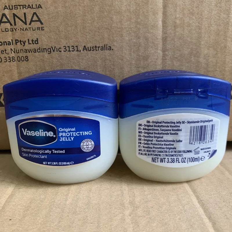 Vaseline Lip & Body Jelly Healing Jelly 100ml Moisture Barrier for Dry, Cracked Hands & Feet, Multi-Purpose Skin Protectant