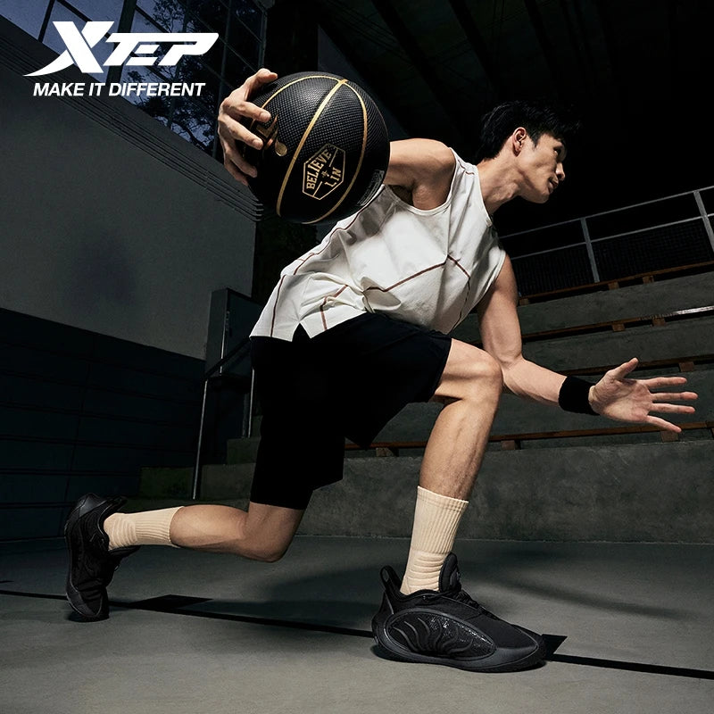 Xtep Sky 2.0 PU Basketball Shoes Sports For Men 2026 Practical Guard Winter New Combat Training Durable Sneakers 874119120009