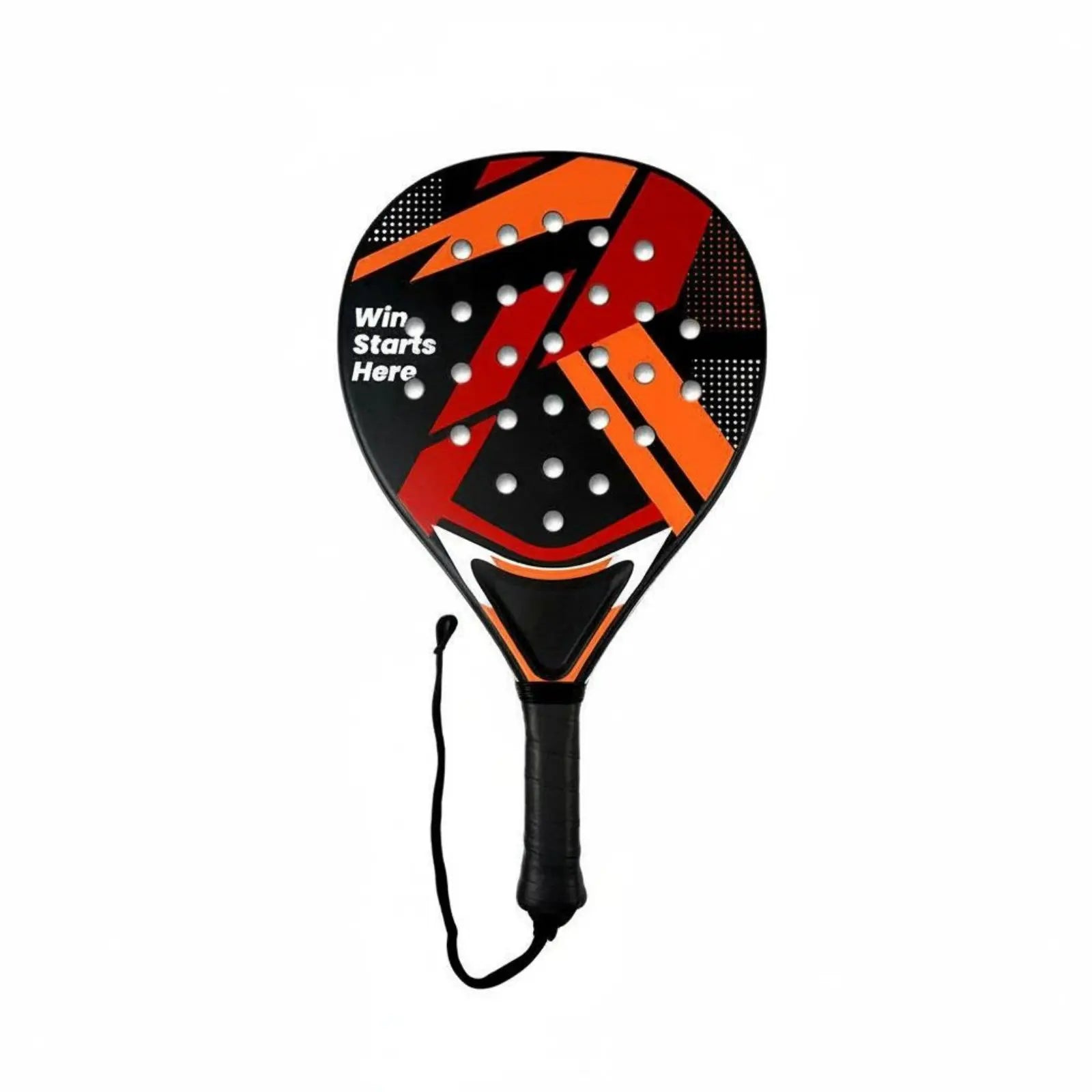 Beginner Padel Paddle Strong Bounce Lightweight Padel Racket Sport Racket Paddle Racquet Kit Shock Absorbing Enlarged Sweet Area