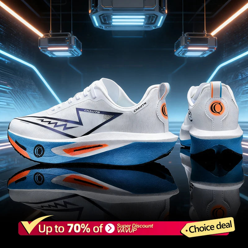 2026 Men Running Shoes Carbon Board Speciality Marathon Sports Breathable Lightweight Women's Comfortable Athletic Sneakers