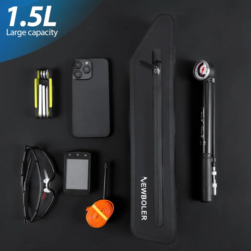 NEWBOLER Bicycle Bags Cycling Top Tube Front Frame Bag Waterproof MTB Road Triangle Pannier Dirtresistant Bike Accessories Bags