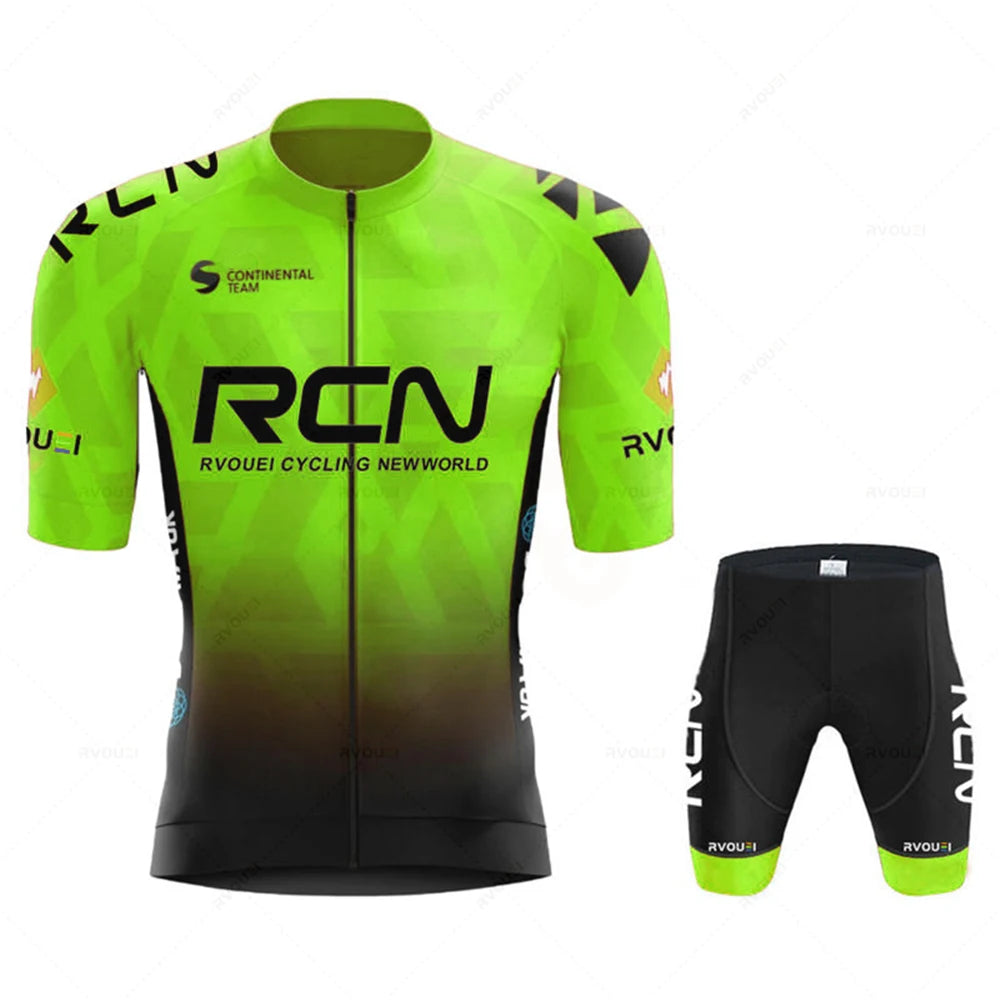 Conjunto de maillot de ciclismo Rvouei Team 2026, traje de ciclismo de carretera transpirable para verano, uniforme de ciclismo de montaña, ropa deportiva nueva.