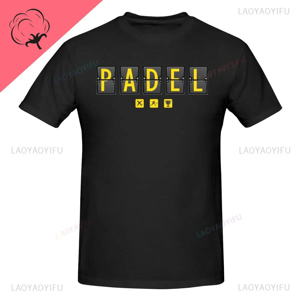 Porque Pierdo Al Padel Divertido Tshirt Funny Cotton T Shirt Casual Soft Premium Men Clothing Shirt Graphic Tee Shirt Summer Top