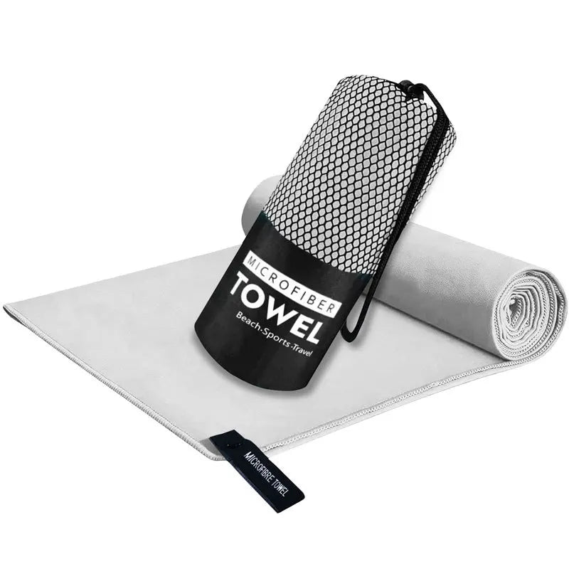 Sandproof Microfiber Fast-Drying Towel  Lightweight Portable  Swim Yoga Gym Beach Travel Sports Essentials