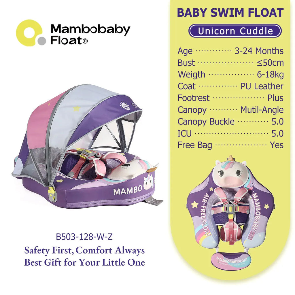 Mambobaby Baby Pool Float Vip 5 Dropshipping Blackproof Pool Mat For Infant Non-Inflatable Natation Buoy With Parasol Beach Toys