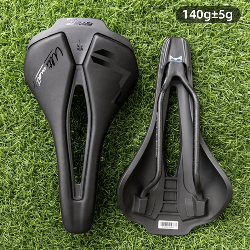 Sillín de bicicleta RYET impreso en 3D, 120 g, cojín de carbono, asiento de bicicleta superligero para MTB, gravel y bicicleta de carretera. Accesorios de ciclismo.