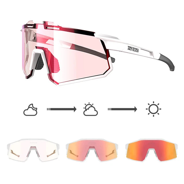 Gafas de Ciclismo para Mujer INBIKE – Fotocromáticas UV400 y Antipolvo