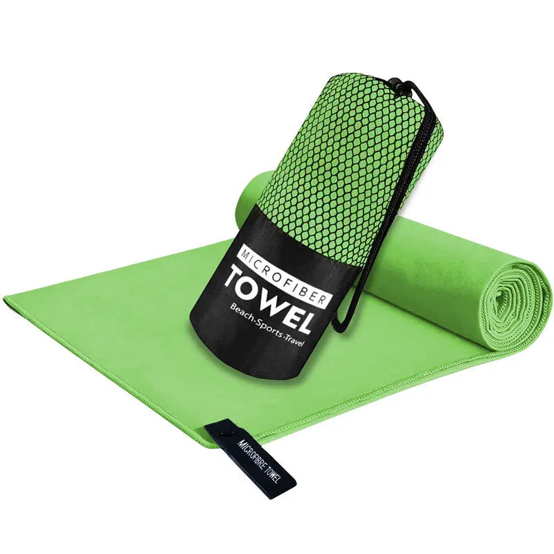 Sandproof Microfiber Fast-Drying Towel  Lightweight Portable  Swim Yoga Gym Beach Travel Sports Essentials